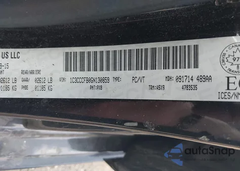 2016 Chrysler 200 Lx from USA, damaged, VIN 1C3CCCFB0GN130859